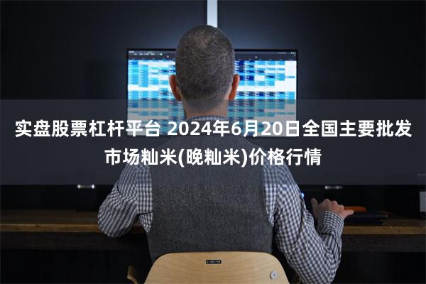 实盘股票杠杆平台 2024年6月20日全国主要批发市场籼米(晚籼米)价格行情