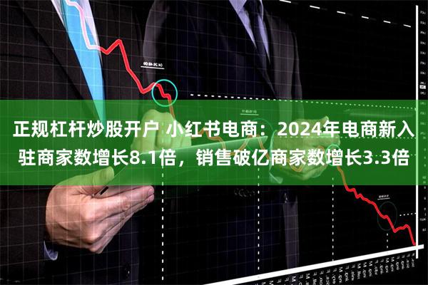 正规杠杆炒股开户 小红书电商：2024年电商新入驻商家数增长8.1倍，销售破亿商家数增长3.3倍